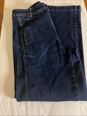 Lacoste women’s  Navy wide leg Relaxed Jeans
